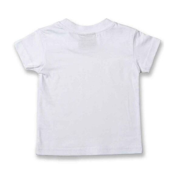 Larkwood Baby Plain T-Shirt / White - Picture 2 of 2